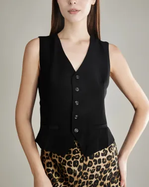 40 Momme Regular Fitted Silk Vest