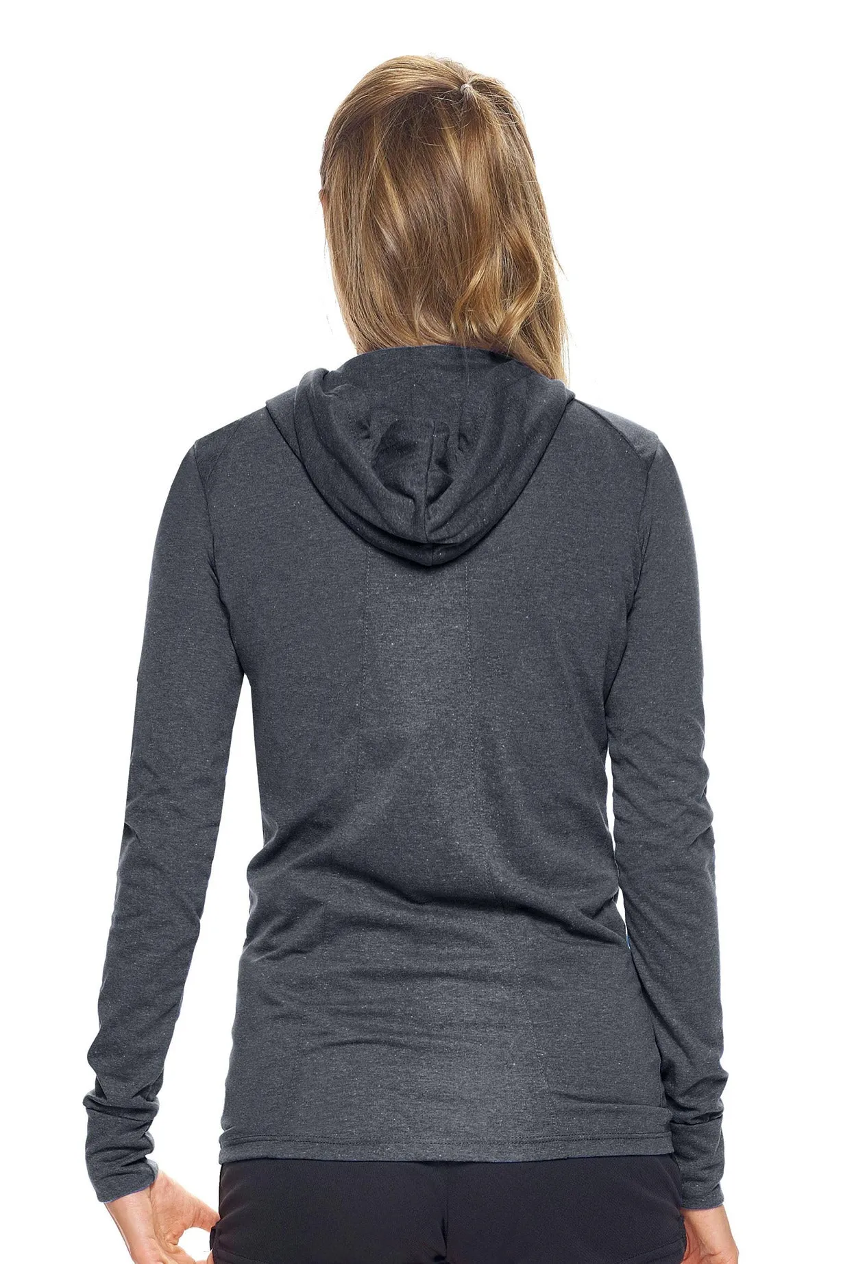 AA311 Performance Heather Hoodie Shirt