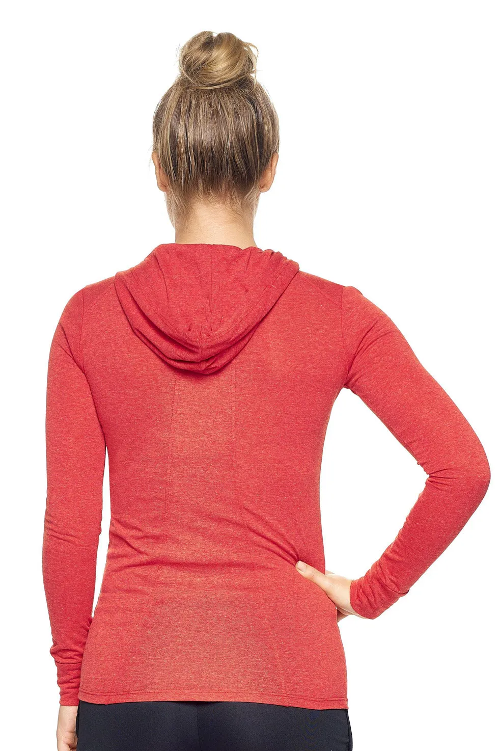 AA311 Performance Heather Hoodie Shirt