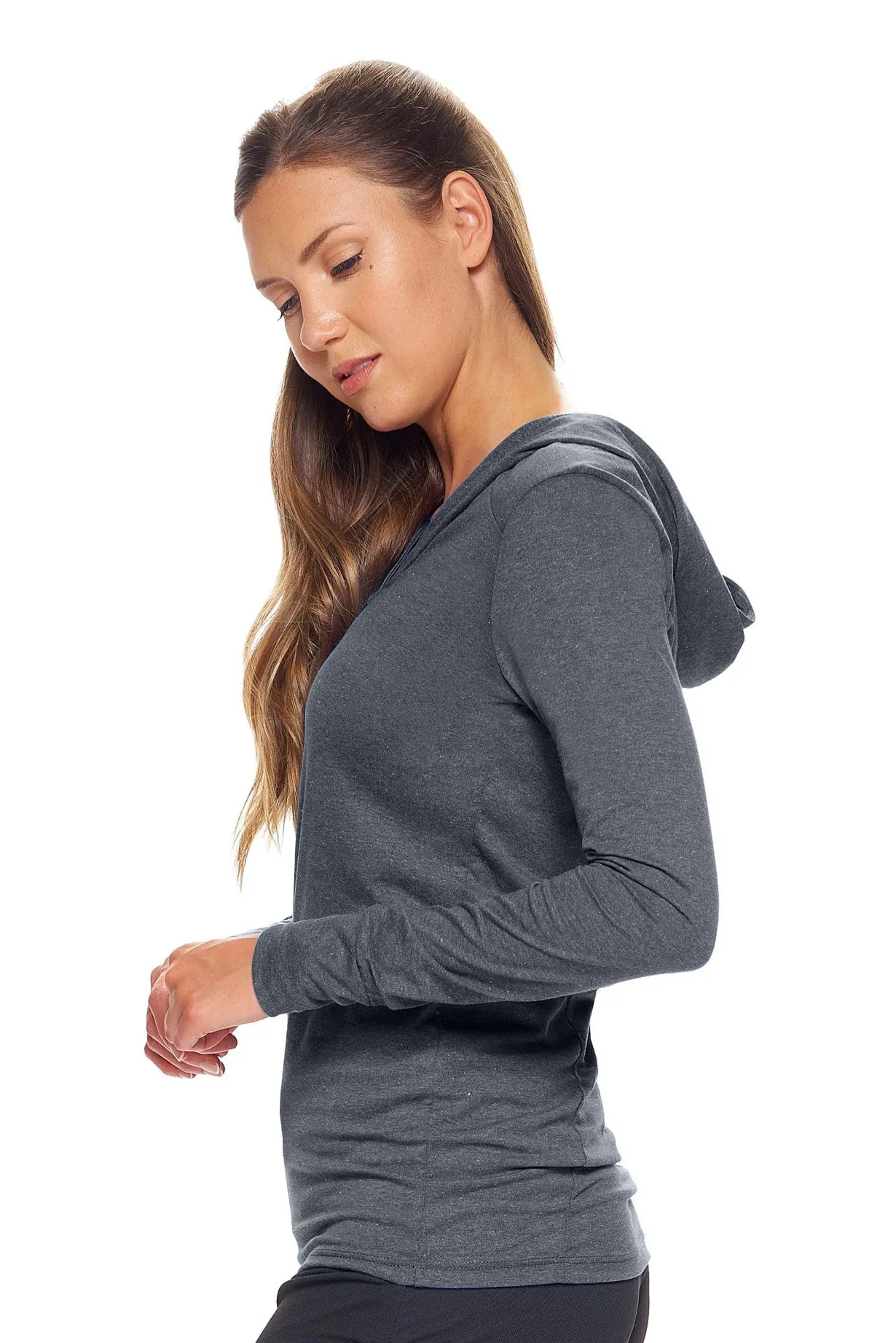 AA311 Performance Heather Hoodie Shirt