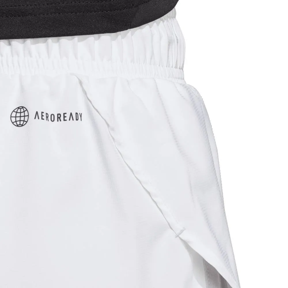 adidas Women's Club Short (White)