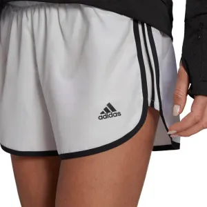 adidas Women's Marathon Short 3-Inch (White/Black)
