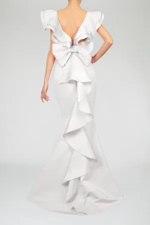 Amélie Silk Faille Mermaid Gown