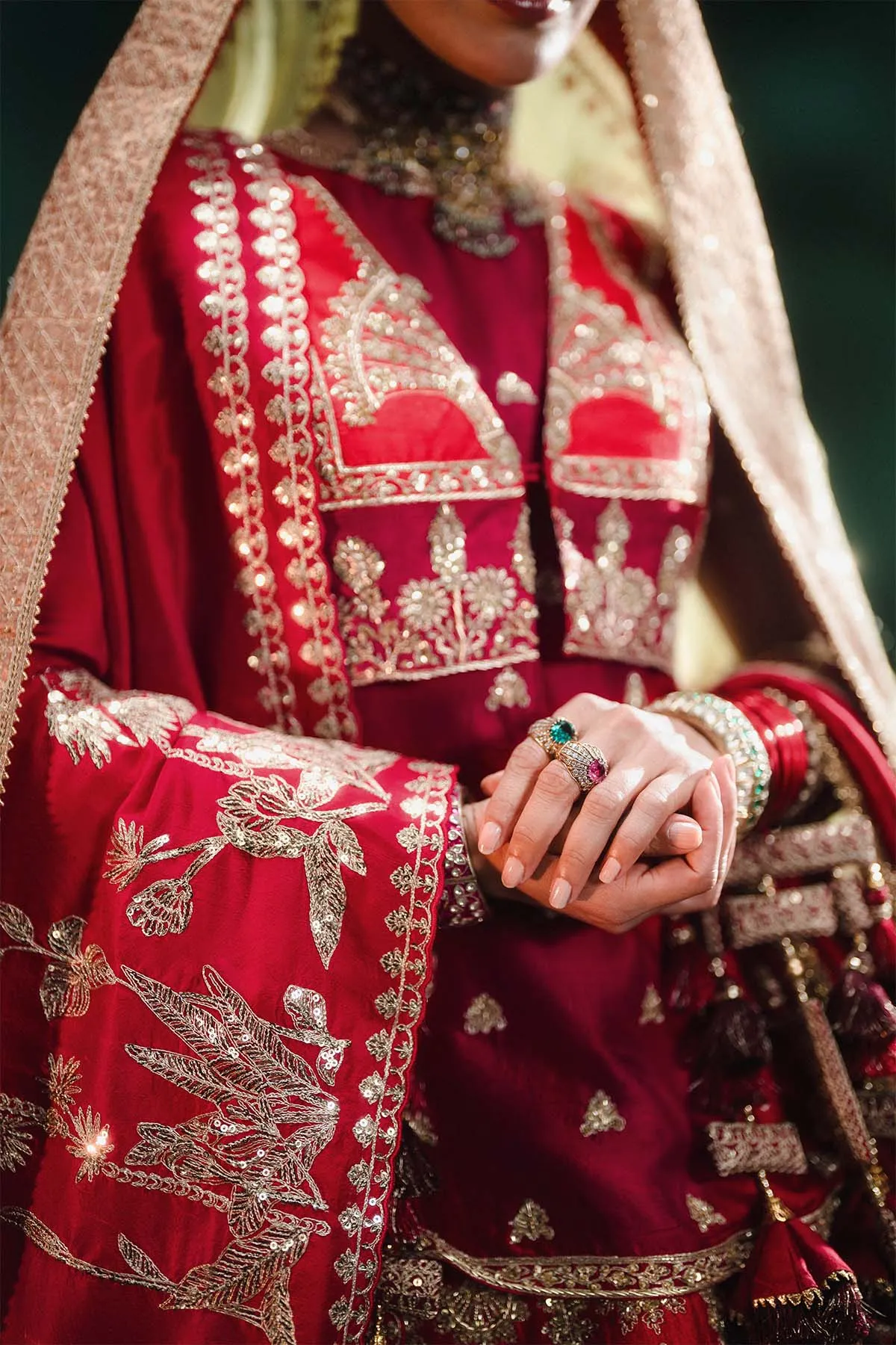 Anar Dana Lehenga[with original dupatta]
