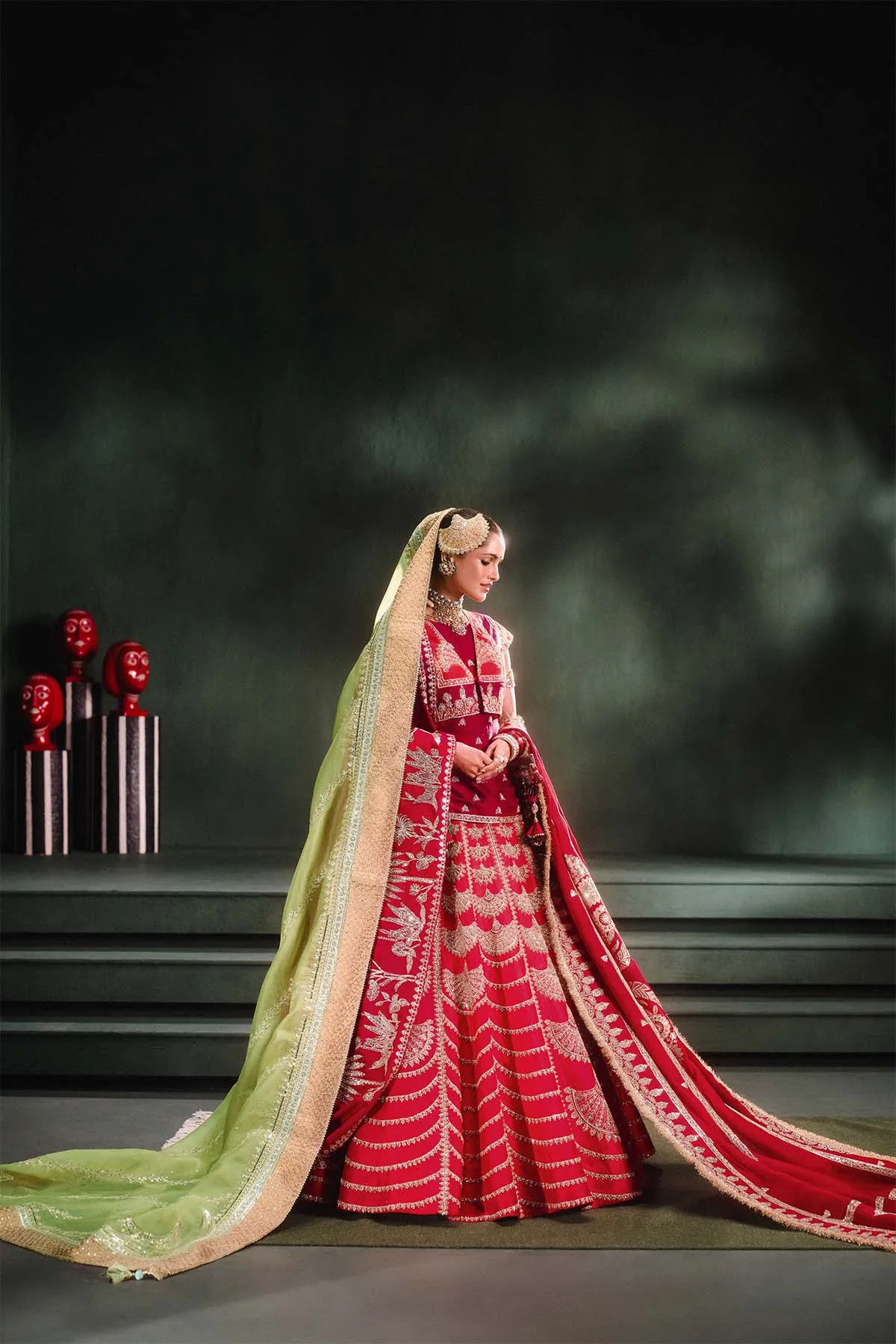 Anar Dana Lehenga[with original dupatta]