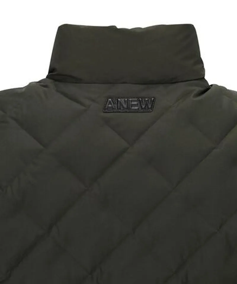 ANEW GOLF Women's Square Tube Down Set-Up Vest - Khaki