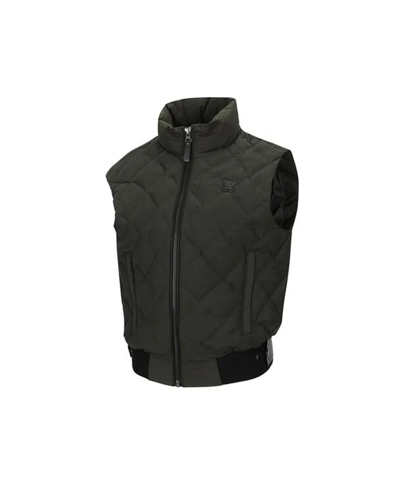 ANEW GOLF Women's Square Tube Down Set-Up Vest - Khaki