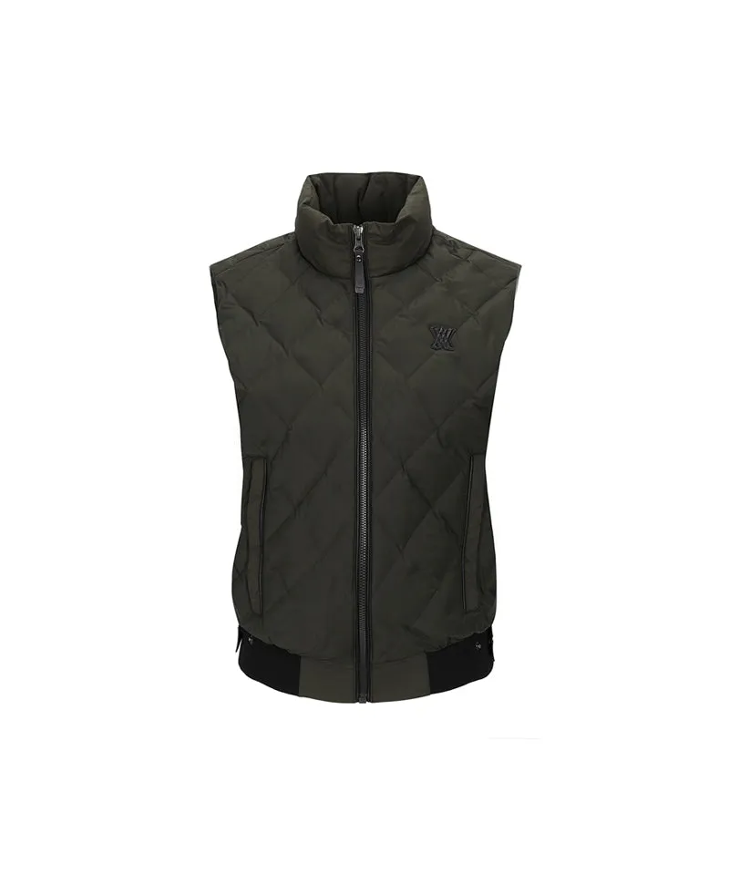 ANEW GOLF Women's Square Tube Down Set-Up Vest - Khaki
