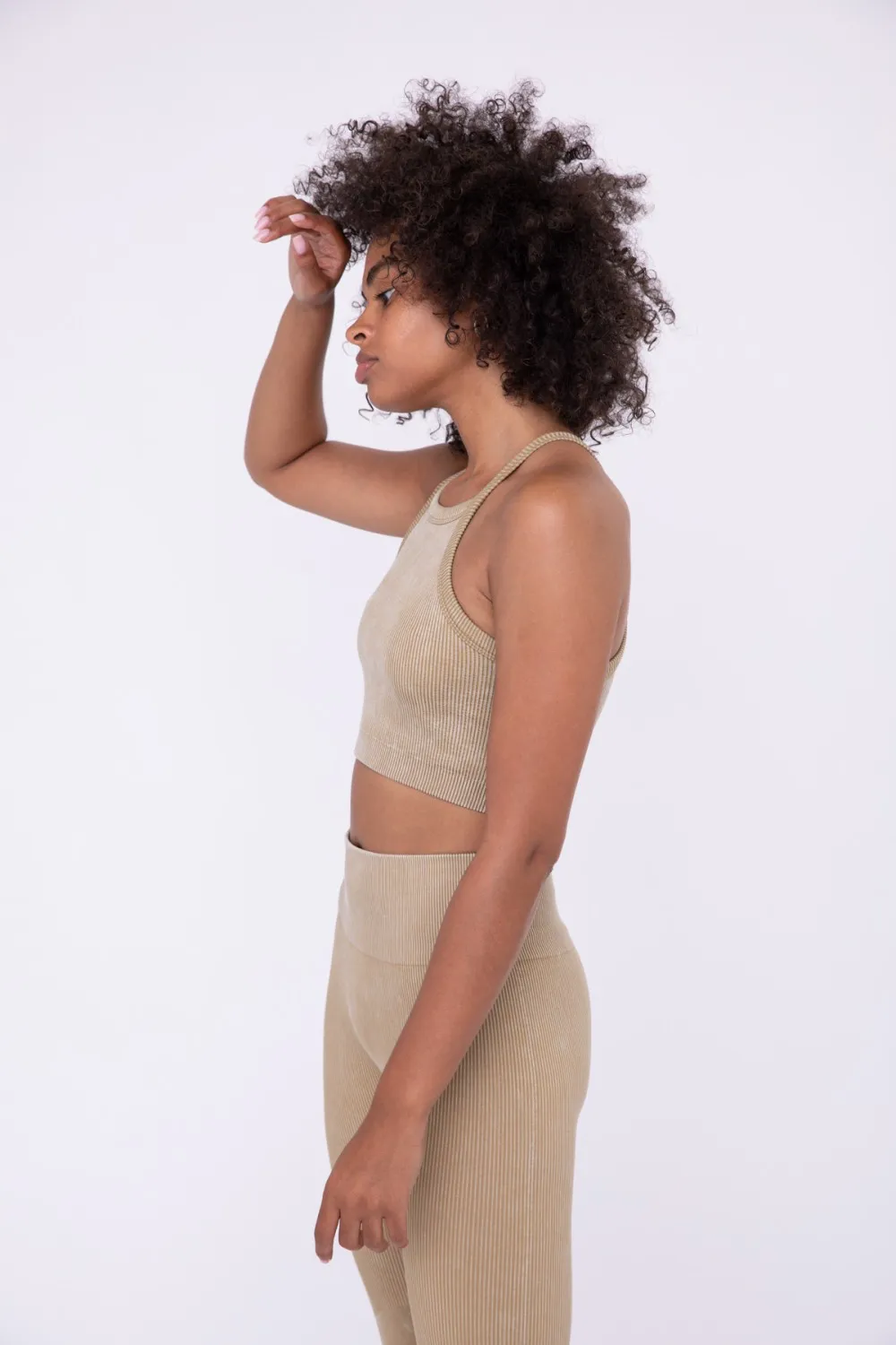 Annabel Square Front Ribbed Tank Top