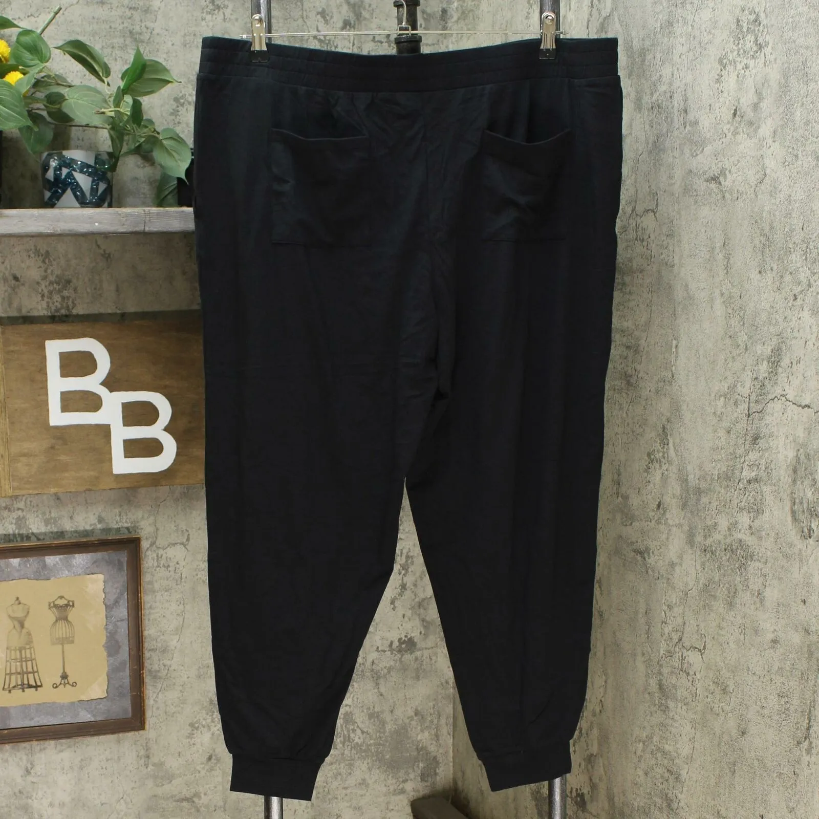 AnyBody Women's Regular Cozy Knit Pleated Jogger Pants