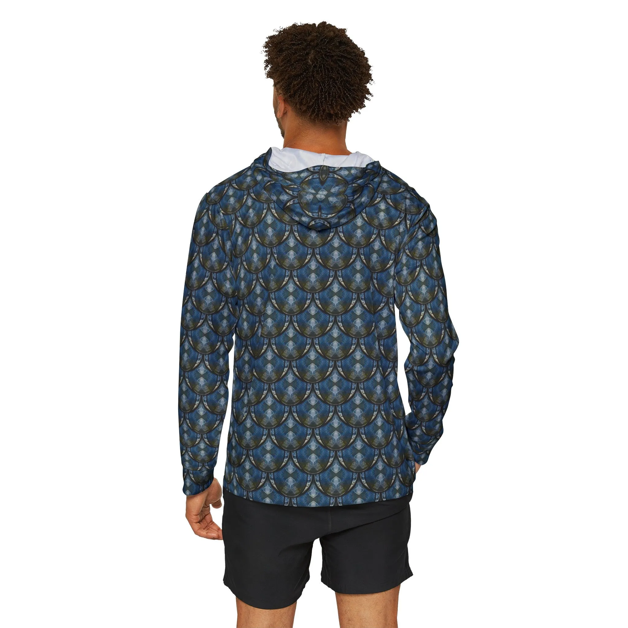 Athletic Activewear Hoodie (His/Virilis)(Opal Skies Cantus Primus "Lūminōsitās") RJSTHs2024 RJS