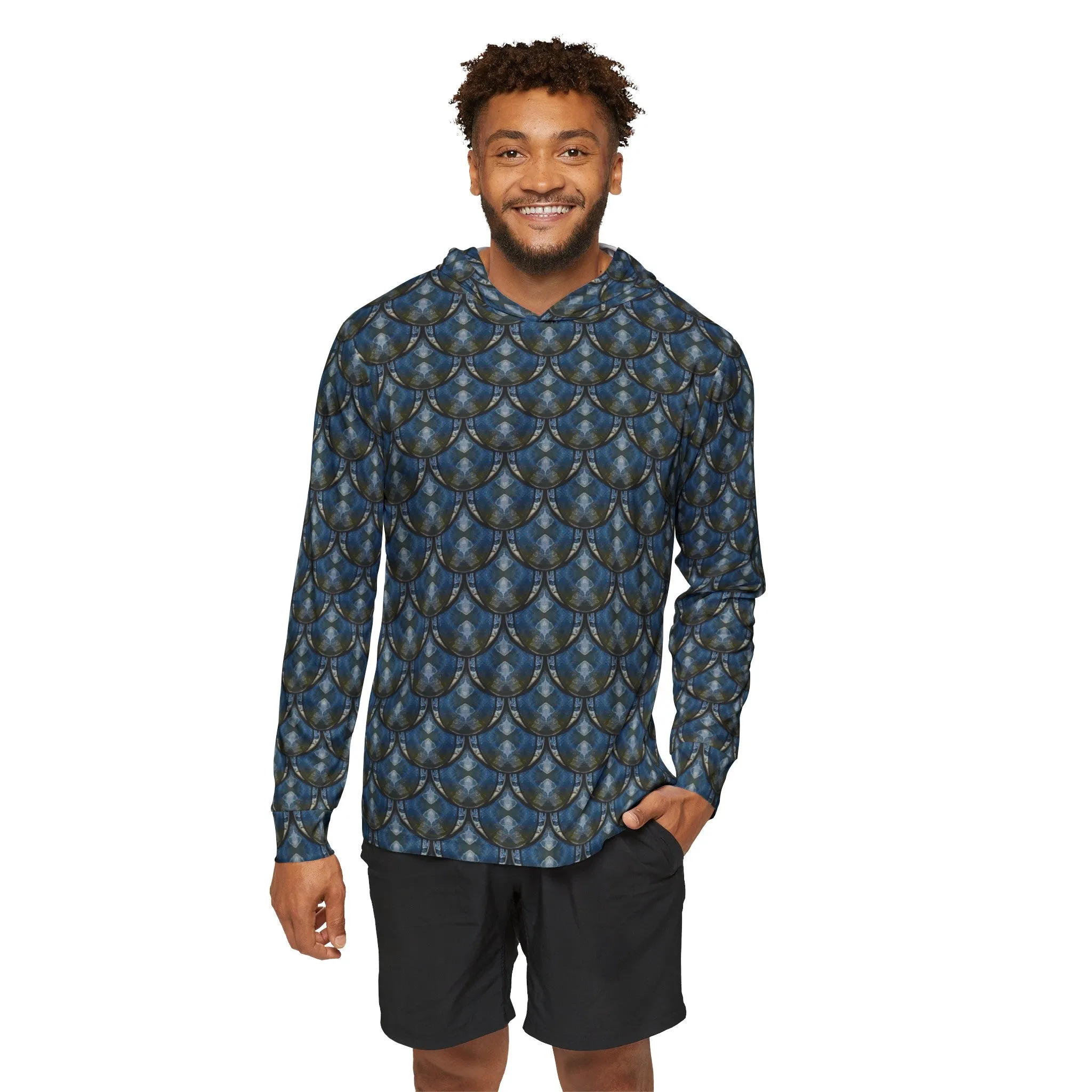 Athletic Activewear Hoodie (His/Virilis)(Opal Skies Cantus Primus "Lūminōsitās") RJSTHs2024 RJS