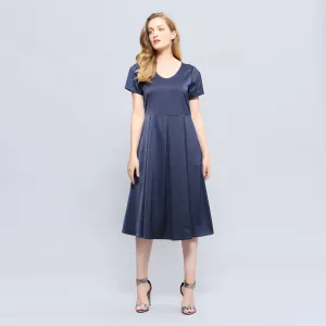 Audrey Satin Dress