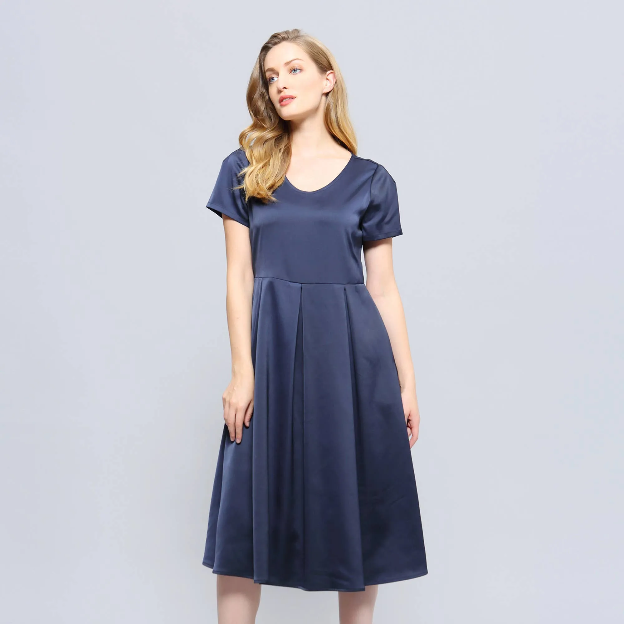 Audrey Satin Dress