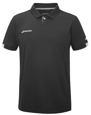 Babolat Play Mens Badminton Polo Shirt - Black