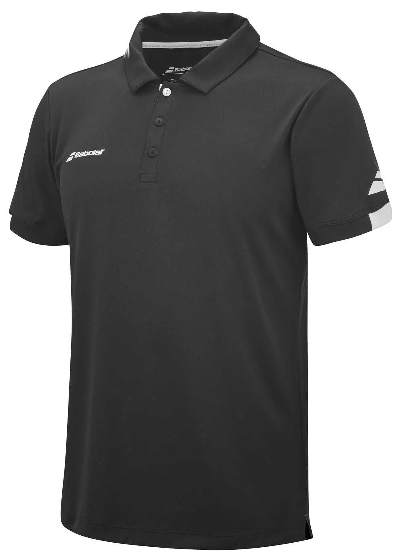 Babolat Play Mens Badminton Polo Shirt - Black