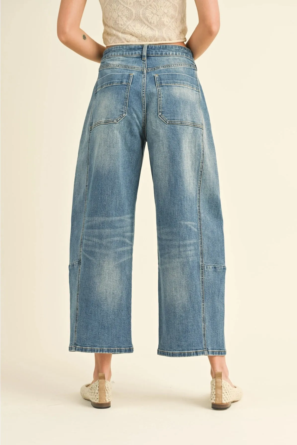 Barrel Jeans {Medium Wash}