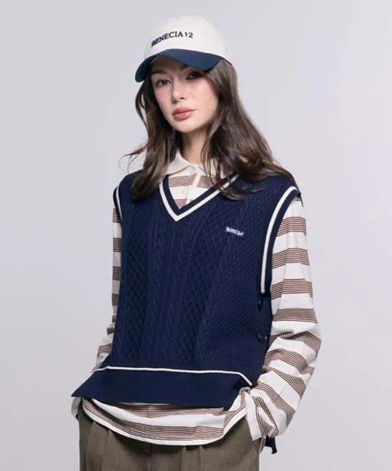 BENECIA 12 Sia Vest - Navy