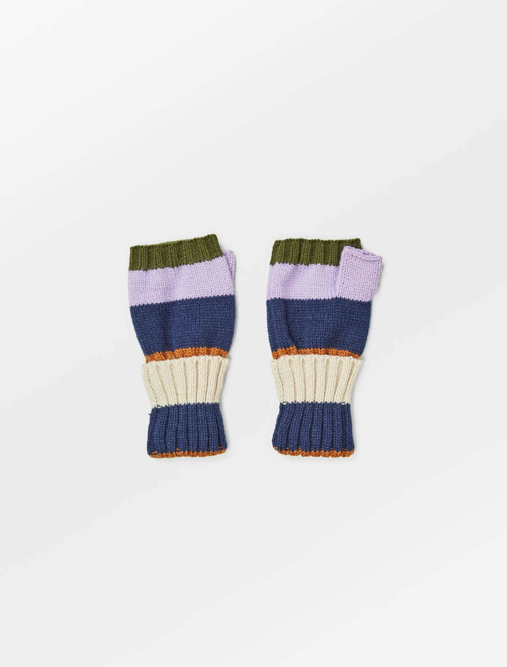 Block Ember Mittens