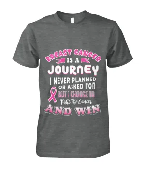 Breast Cancer is a Journey Shirts and Long Sleeves