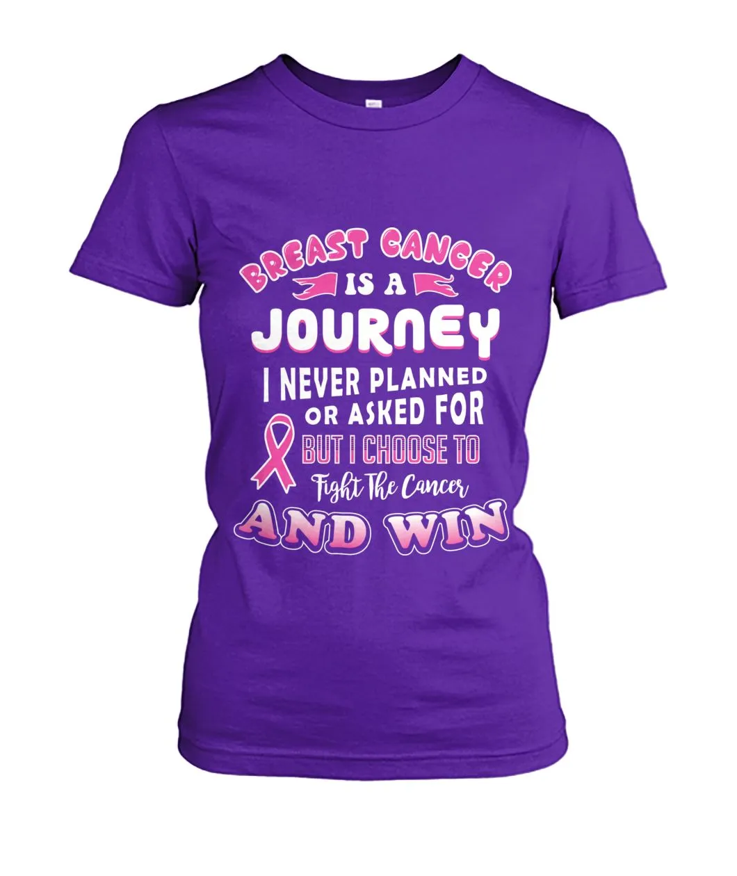 Breast Cancer is a Journey Shirts and Long Sleeves