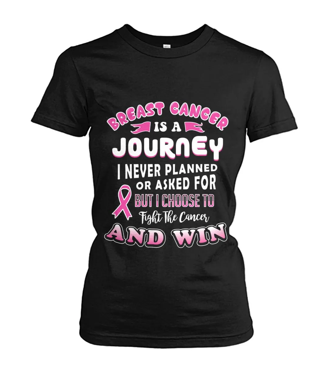 Breast Cancer is a Journey Shirts and Long Sleeves