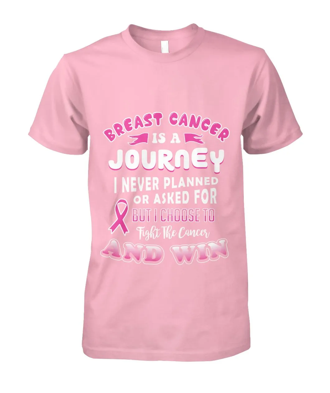 Breast Cancer is a Journey Shirts and Long Sleeves