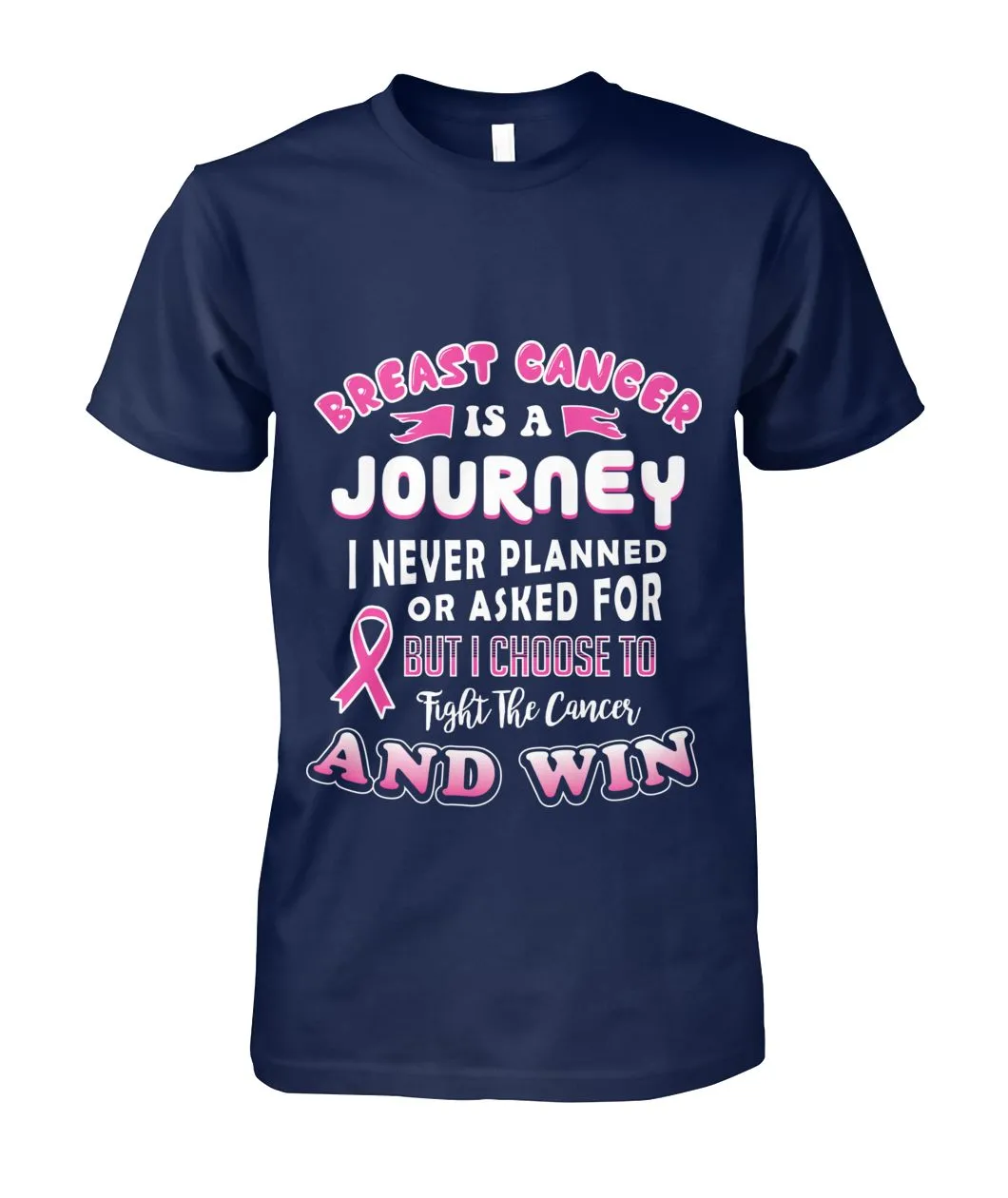 Breast Cancer is a Journey Shirts and Long Sleeves