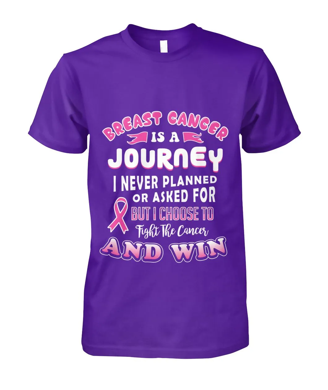 Breast Cancer is a Journey Shirts and Long Sleeves