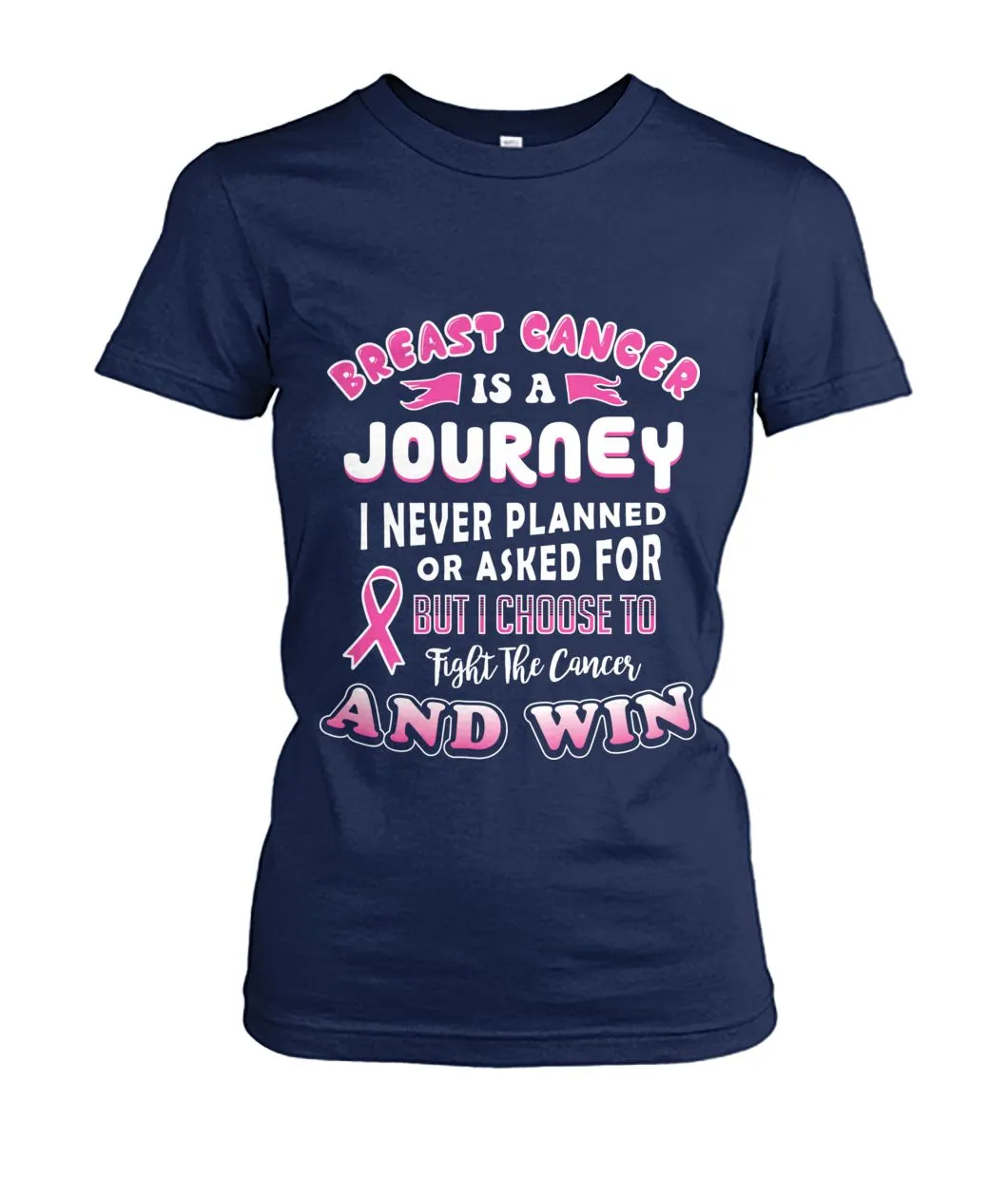 Breast Cancer is a Journey Shirts and Long Sleeves