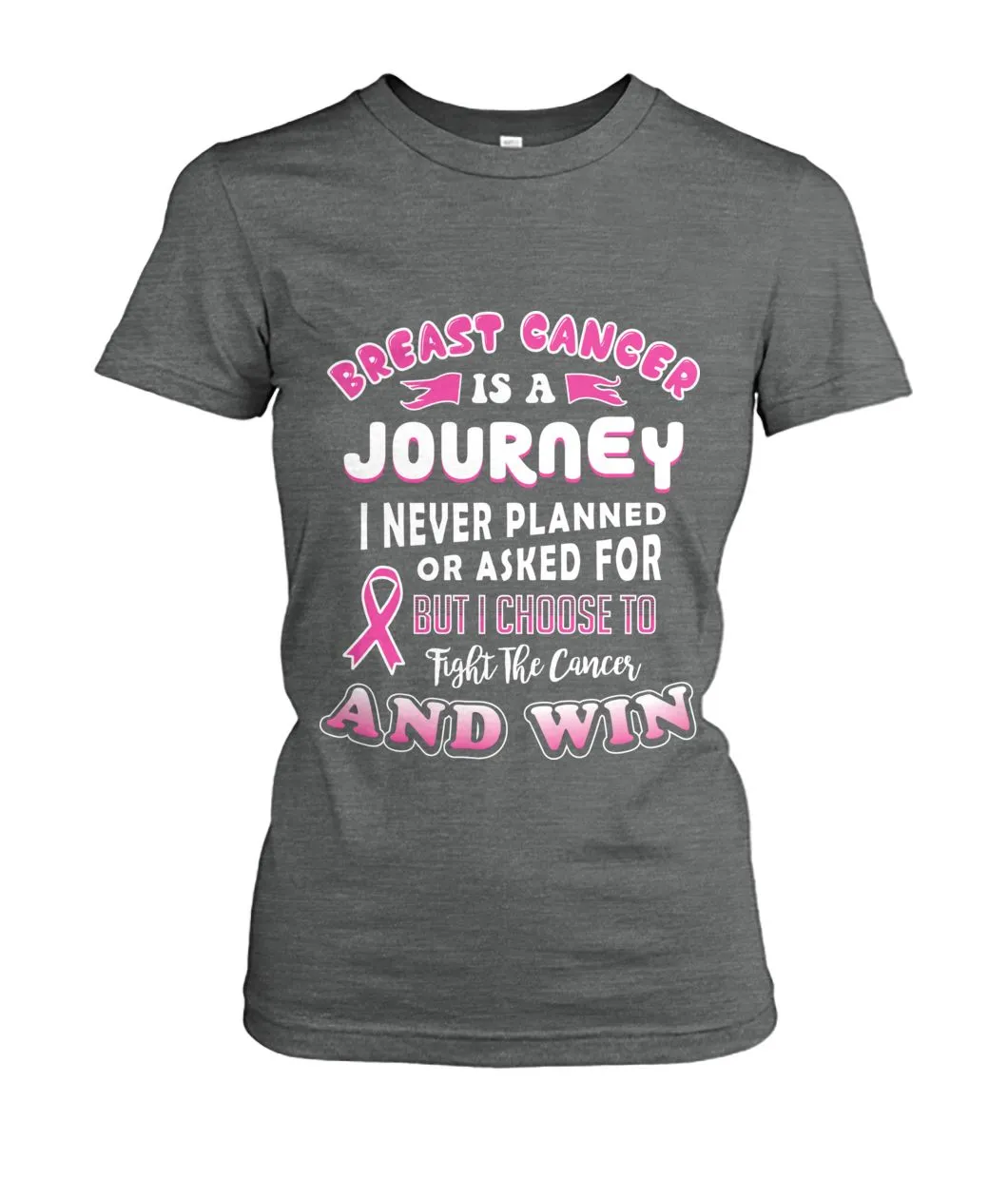 Breast Cancer is a Journey Shirts and Long Sleeves