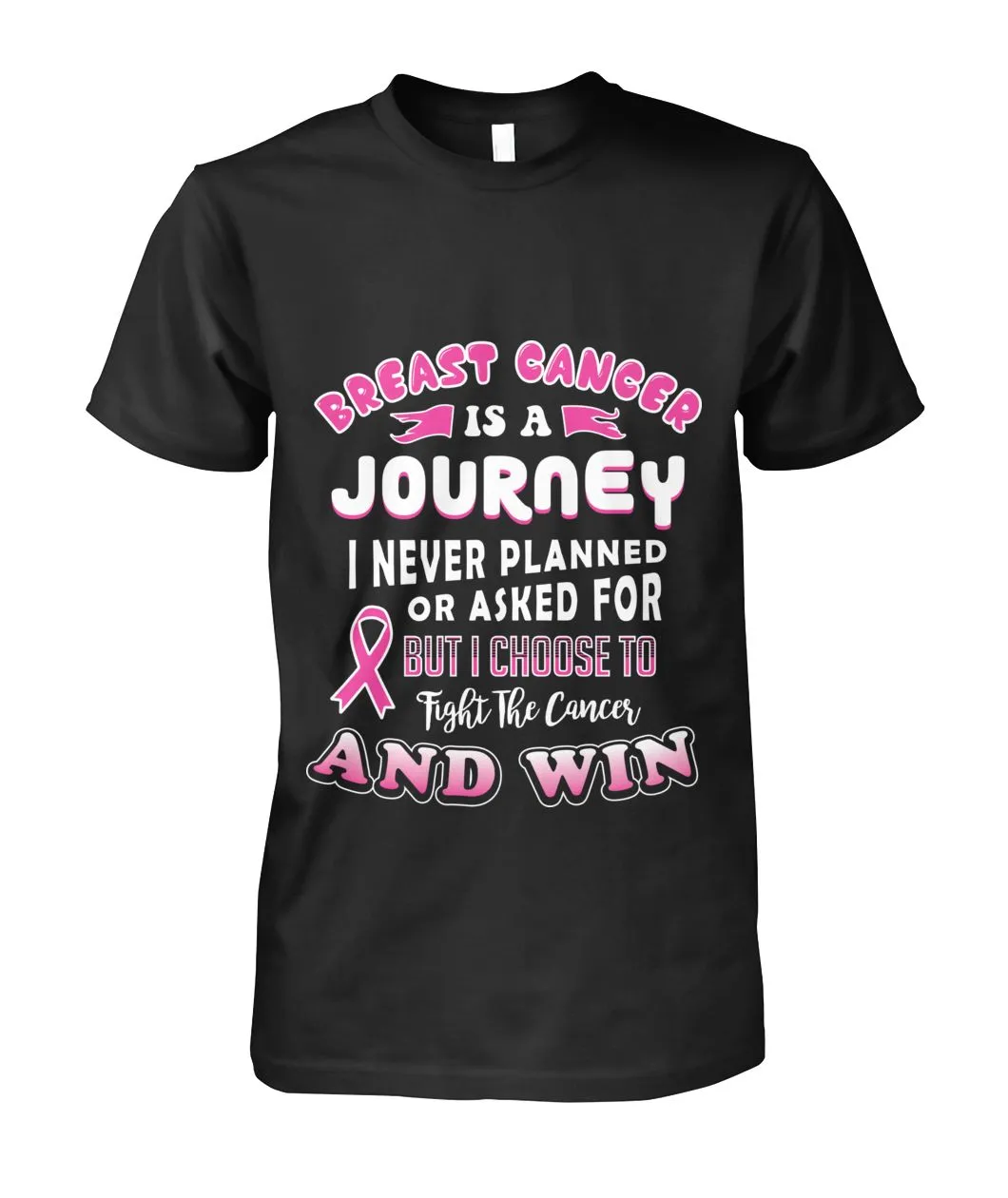 Breast Cancer is a Journey Shirts and Long Sleeves