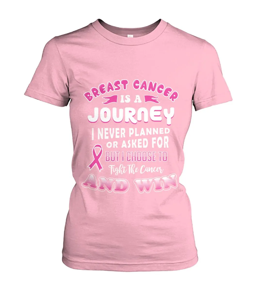 Breast Cancer is a Journey Shirts and Long Sleeves