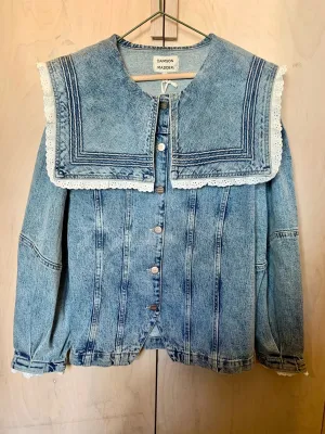 Broderie Sailor Jacket - Rider Wash
