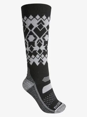 Burton Performance Midweight Socks Womens Modern Fair Isle
