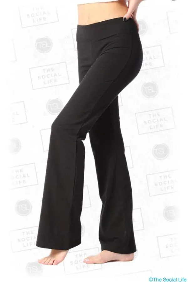 COTTON SPANDEX FITNESS PANT