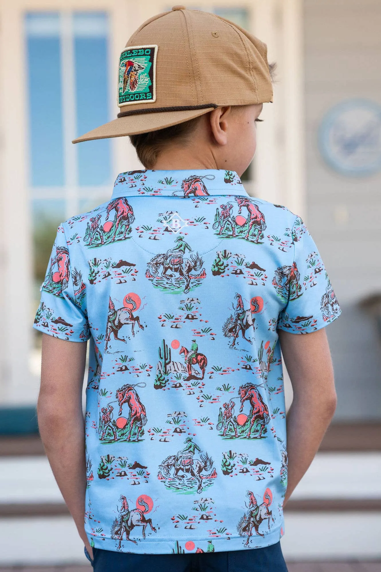 Cowboy Up - Performance Polo