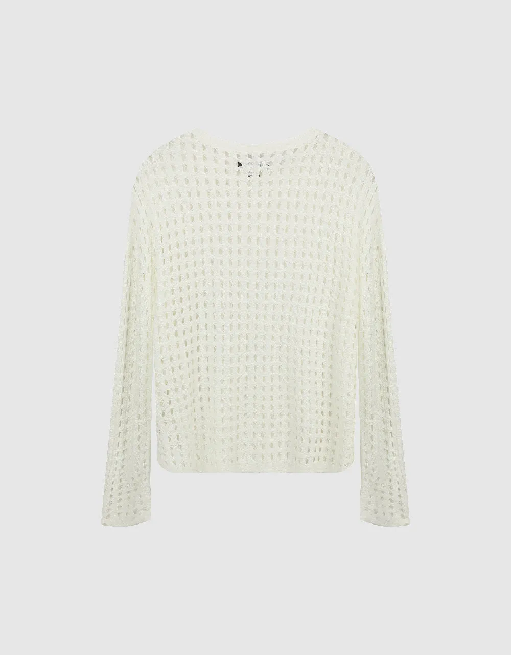 Crew Neck Loose Knitted T-Shirt
