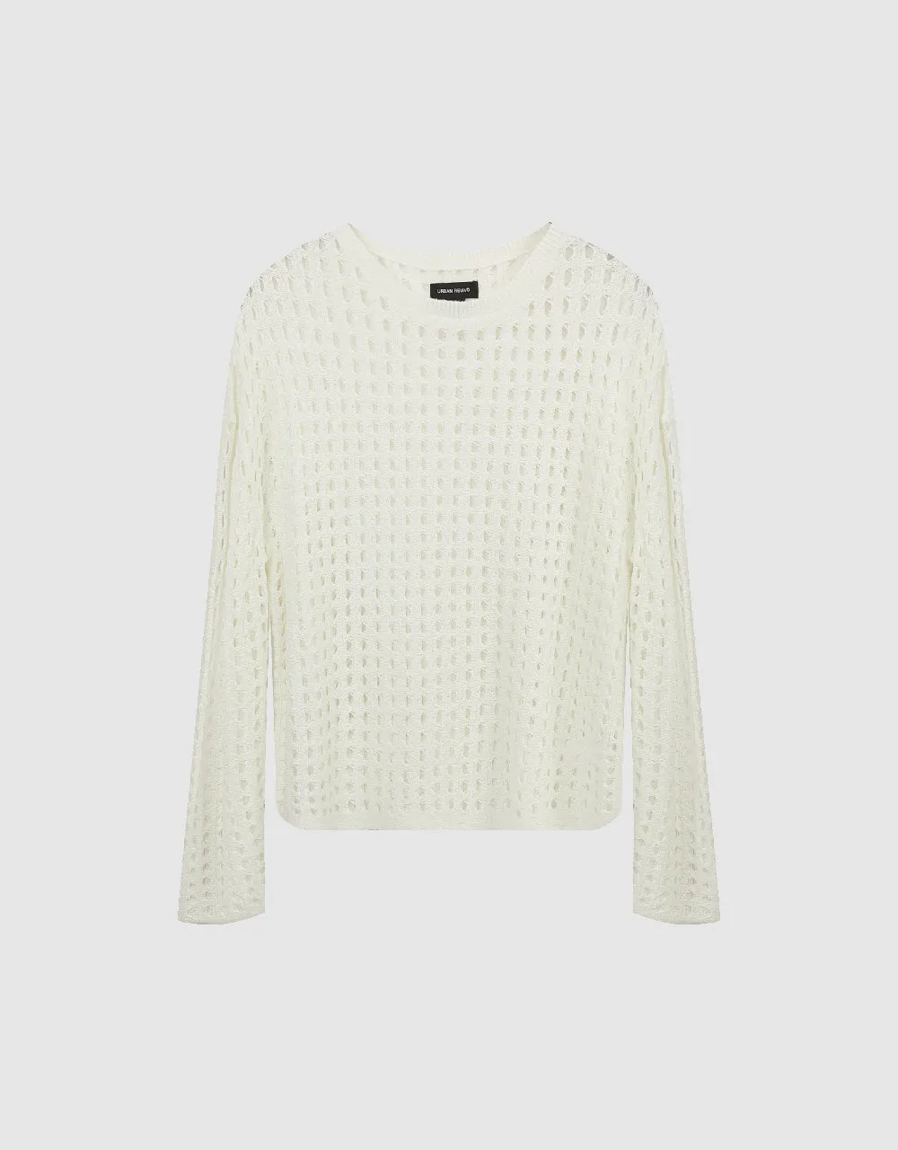 Crew Neck Loose Knitted T-Shirt