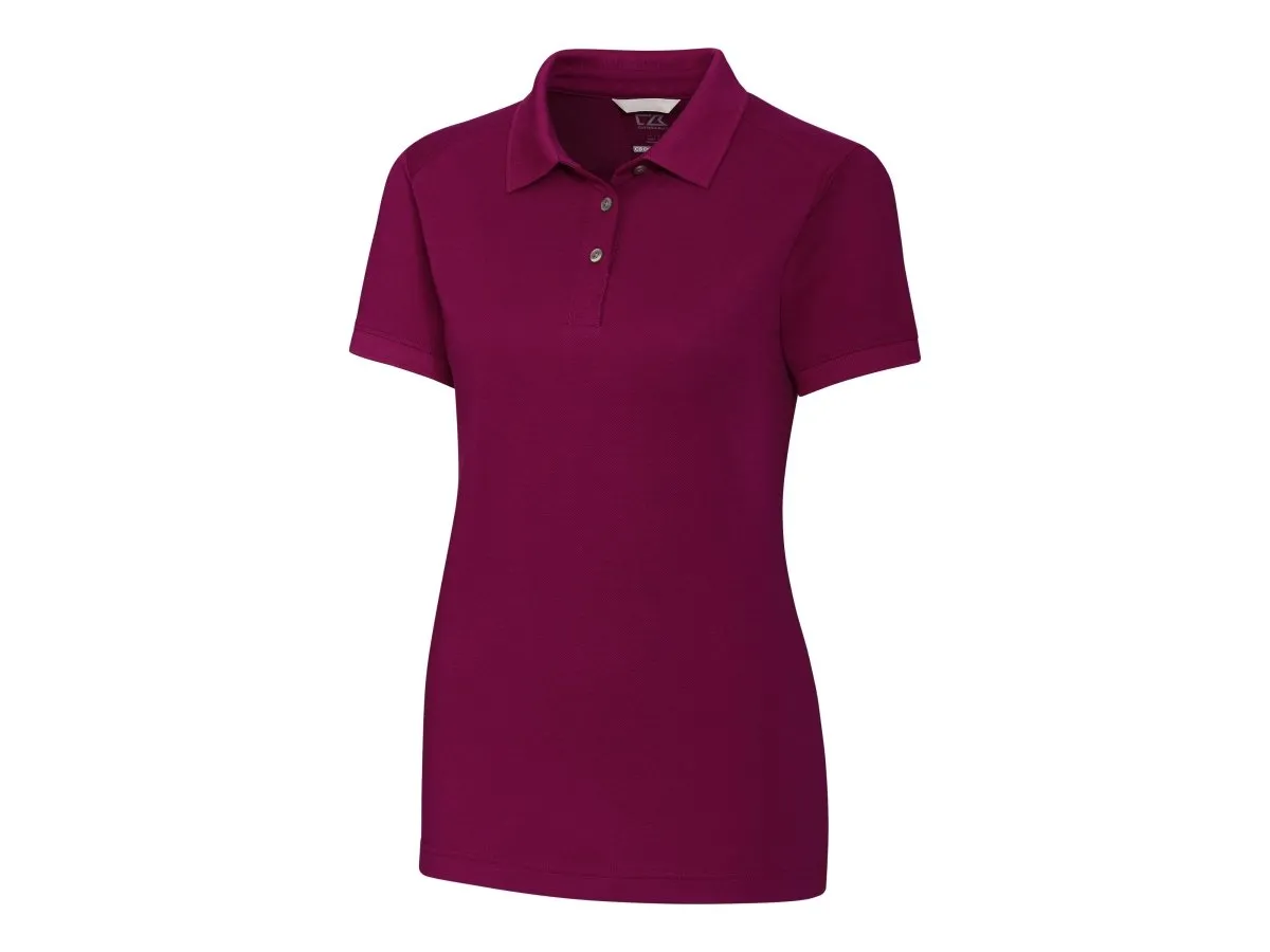 Cutter & Buck Advantage Tri-Blend Pique Womens Polo