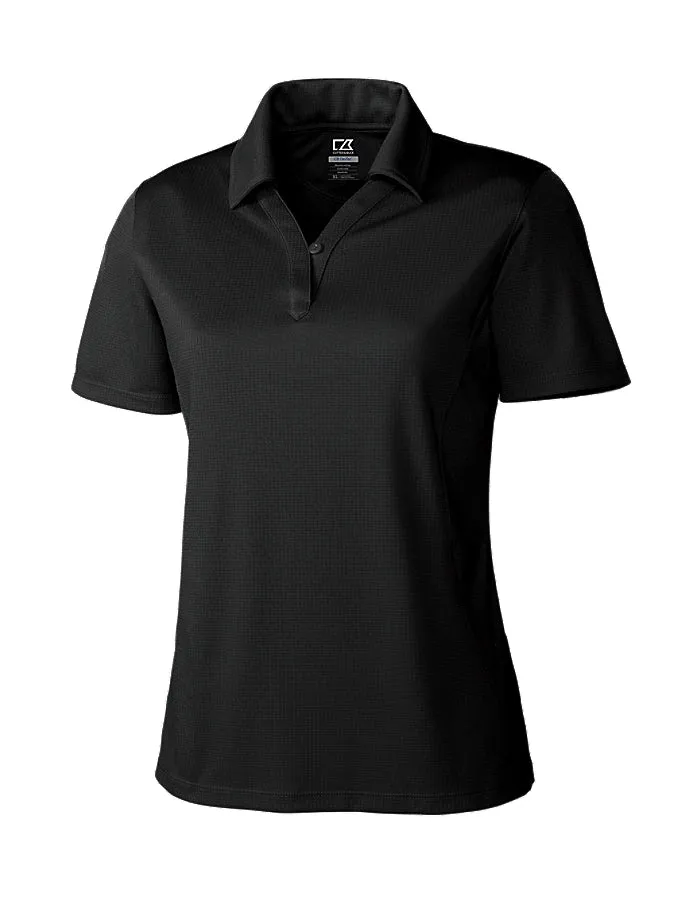 Cutter & Buck Womens Drytec Genre Textured Solid Polo
