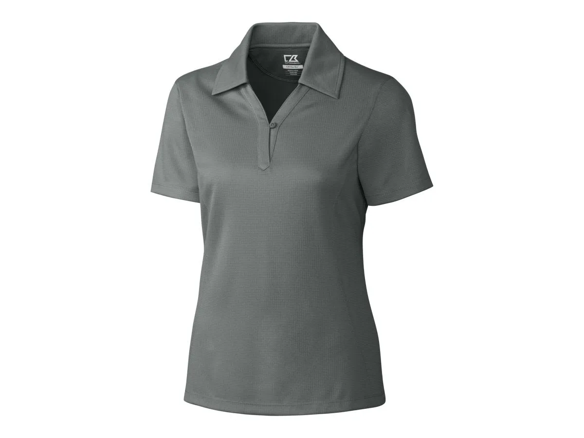 Cutter & Buck Womens Drytec Genre Textured Solid Polo