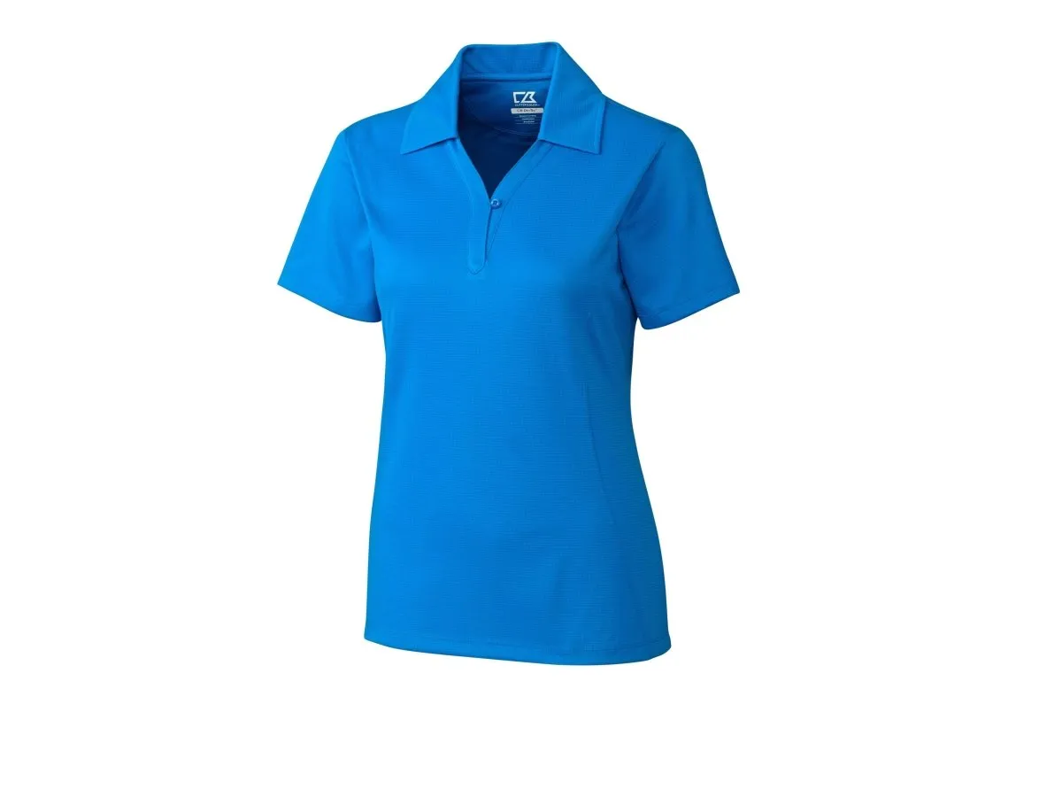 Cutter & Buck Womens Drytec Genre Textured Solid Polo
