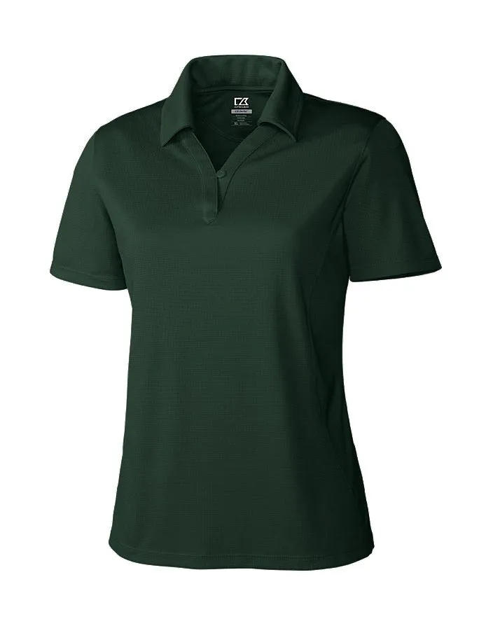 Cutter & Buck Womens Drytec Genre Textured Solid Polo