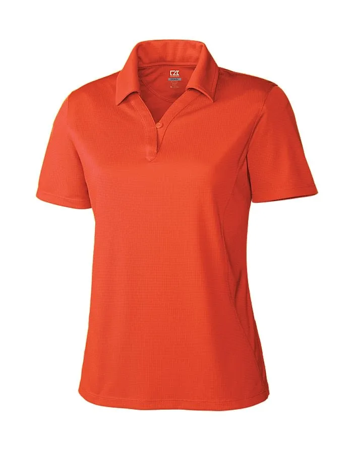 Cutter & Buck Womens Drytec Genre Textured Solid Polo