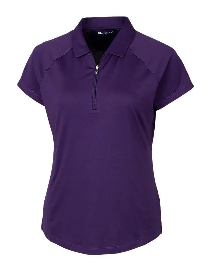 Cutter & Buck Women's Forge Stretch Short Sleeve Polo