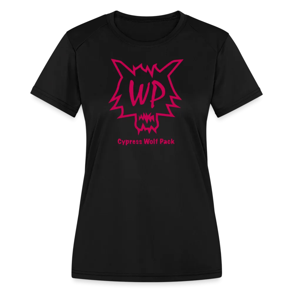 Cypress Wolf Pack Pink- Women's Moisture Wicking Performance T-Shirt