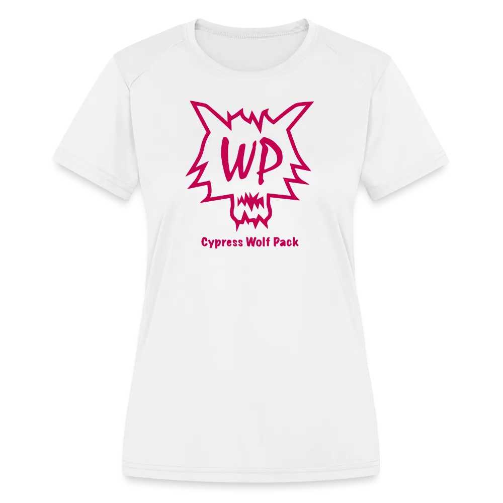 Cypress Wolf Pack Pink- Women's Moisture Wicking Performance T-Shirt