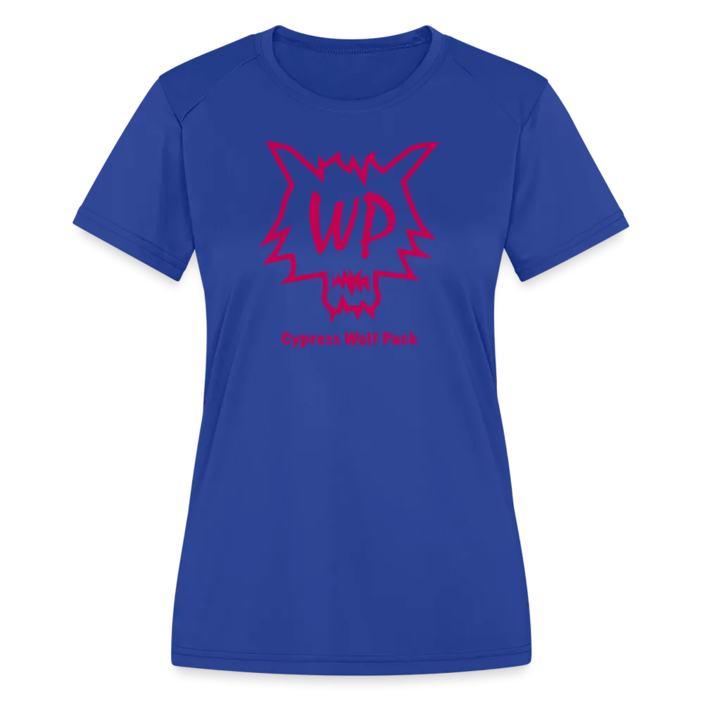 Cypress Wolf Pack Pink- Women's Moisture Wicking Performance T-Shirt