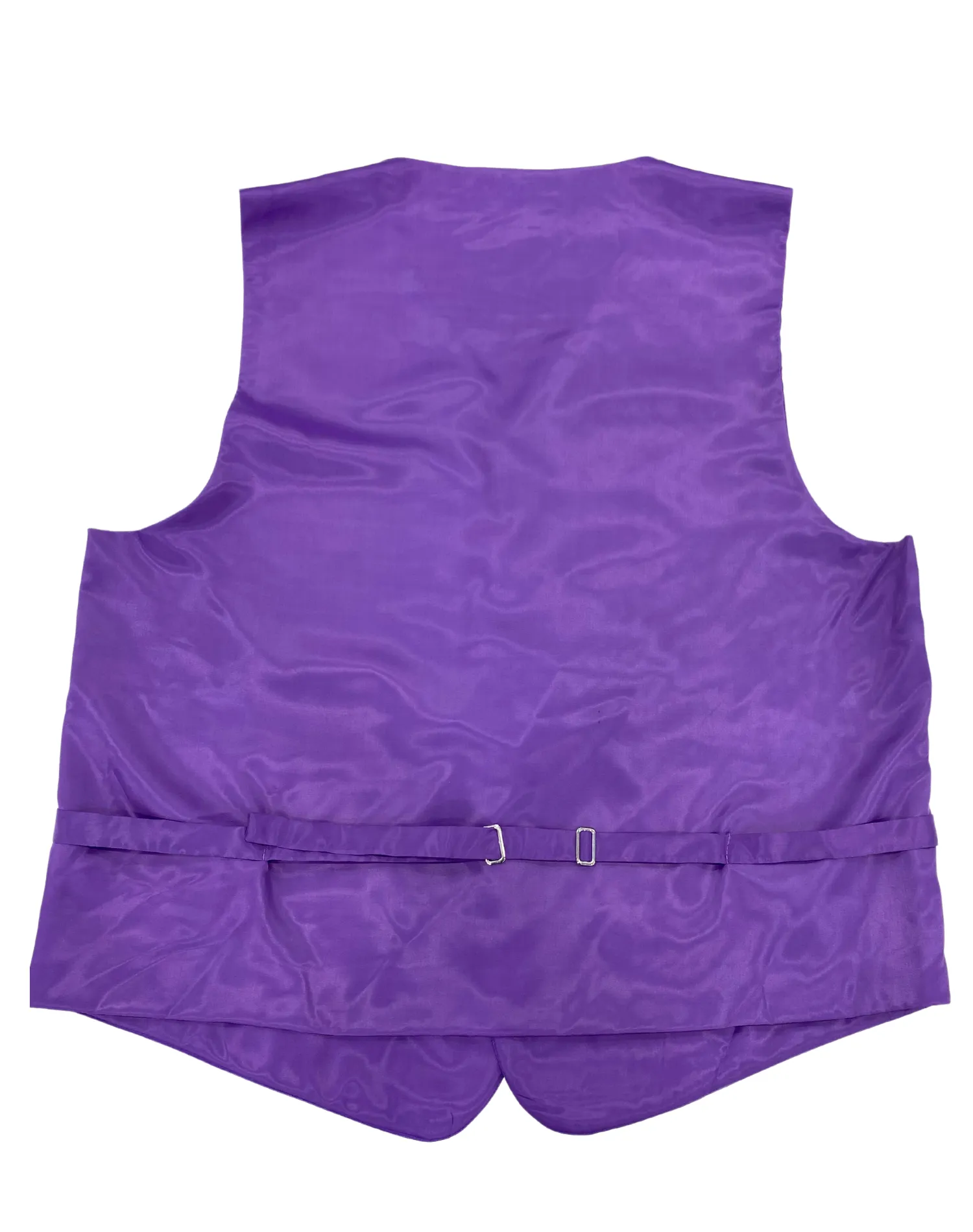 Daniel Elissa Satin Regular Fit Vest - Purple